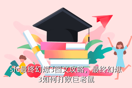 sfc最终幻想3图文攻略，最终幻想3如何打败巨老鼠