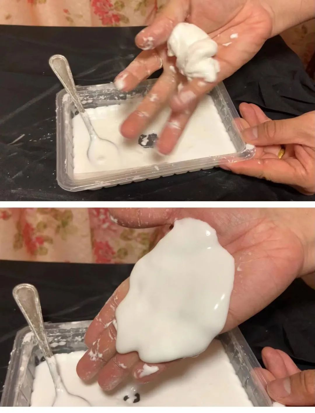 非牛顿流体实验_制作非牛顿流体教程_非牛顿流体生活应用