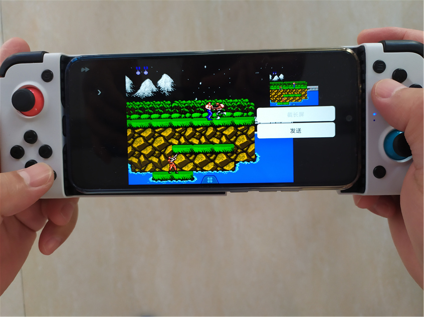 魂斗罗 手柄玩_GameSir X2手柄 Switch按键布局 电竞手柄手机配件