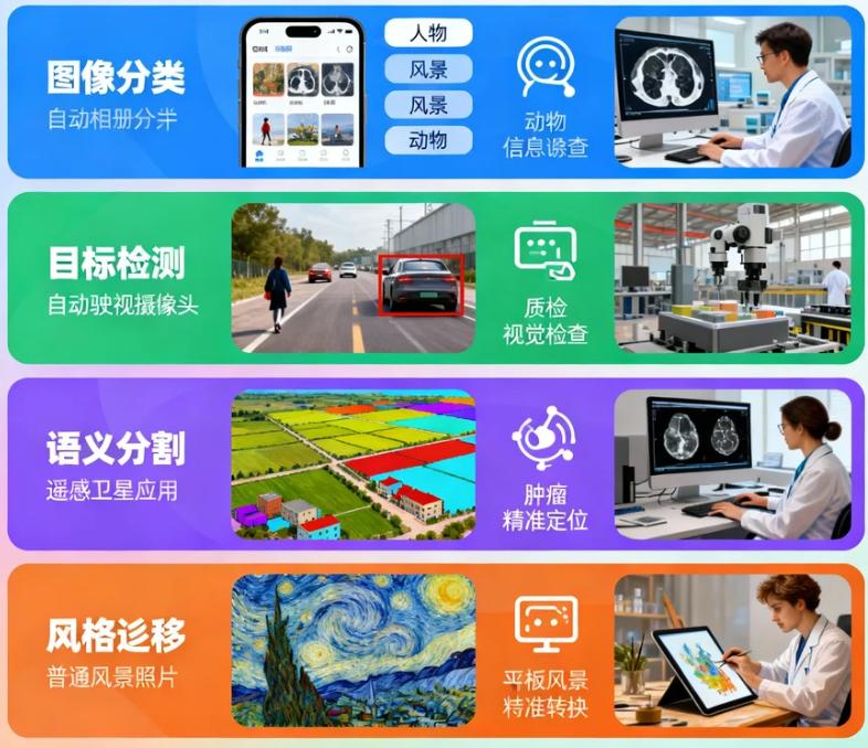 卷积神经网络工作原理_图像识别技术原理_卷积在生活应用