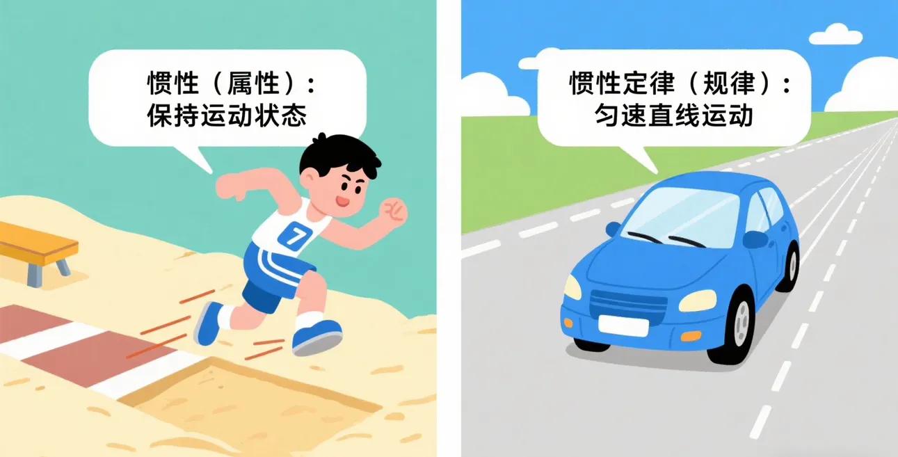 牛顿第一定律生活应用_牛顿第一定律易错点_惯性大小决定因素